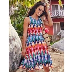 Athleta Ikat Martinique Dress